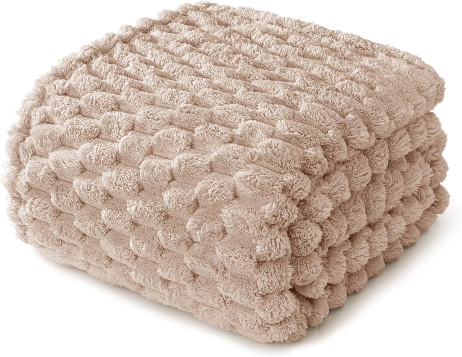 Twin Size Blanket for Bed with Jacquard Pattern - Image 8