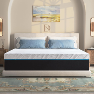Memory Foam Mattress for Pressure Relief & Cooler Sleep (180x200x20)