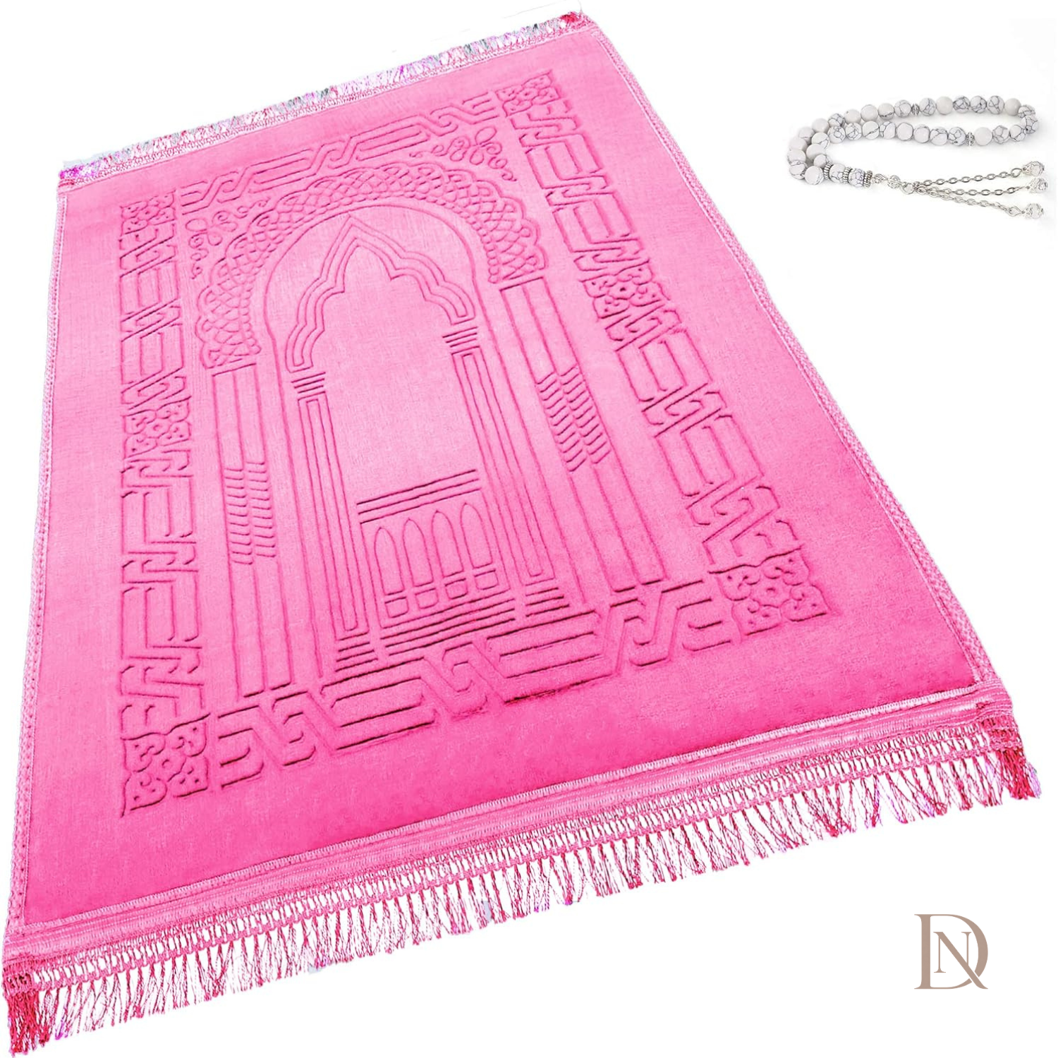 Prayer Rug Muslim Mat Islamic Pink