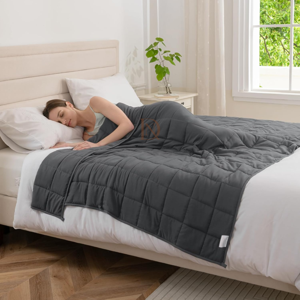 Weighted Blanket Adult Stress Relief Therapy Blanket Heavy Weight Blanket