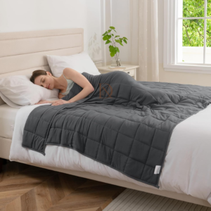 Weighted Blanket Adult Stress Relief Therapy Blanket Heavy Weight Blanket